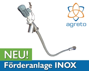 Preview: NEU! Schneckenförderer INOX 1.000 kg für trockene Schüttgüter - zugelassen für Lebensmittel Preview: NEU! Schneckenförderer INOX 1.000 kg für trockene Schüttgüter - zugelassen für Lebensmittel