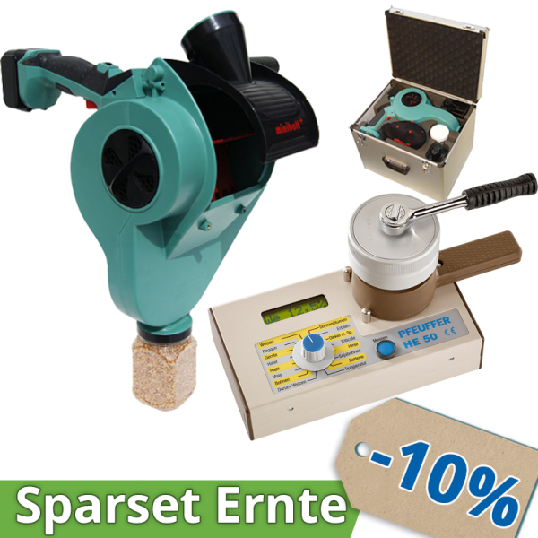 Minibatt Plus - Ernteset mit Pfeuffer HE 50